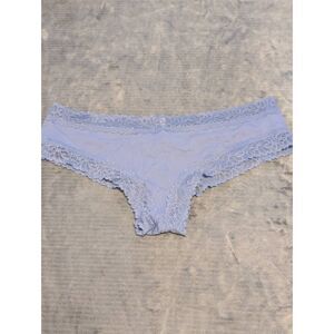 NWT Victoria's Secret Pink Size XXL Light Blue Cheekster Cheeky Panty